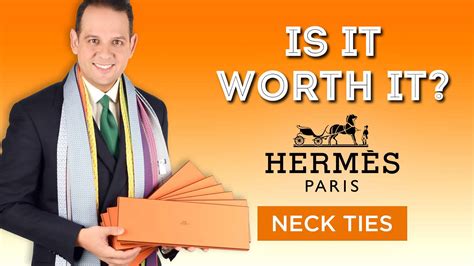 hermes ties worth it.